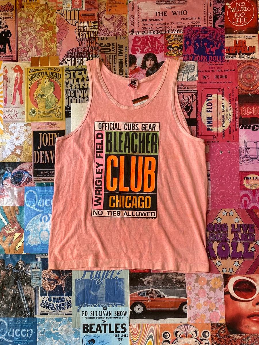 Chicago Cubs Pink Sleeveless Shirt – East and Up
