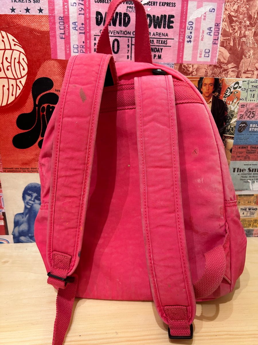 Pink Kipling outlets Backpack