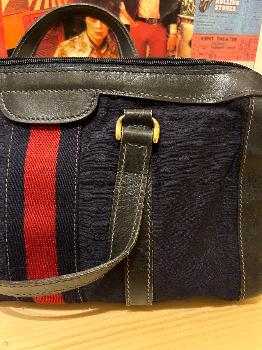 【WOOHWA】RED STRIPE SQAURE BAG Gucci Red Stripe Bag – East and Up