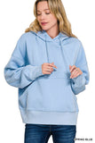 Oversized Fleece Kangaroo Pocket Hoodie