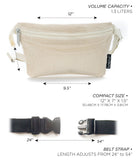 83760: Fanny Pack | Ultra Slim| Corduroy Camel
