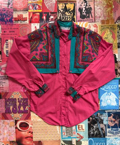 Adobe Rose Pink Western Shirt