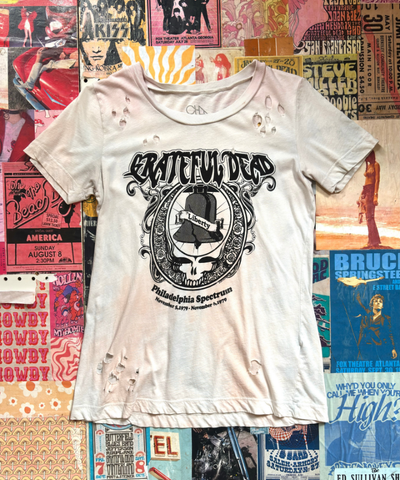 Distressed Grateful Dead Graphic Tee