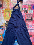 Navy Blue Halter Jumpsuit