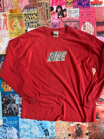 Nike Red Long Sleeve