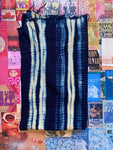 Blue And White Tapestry Blanket