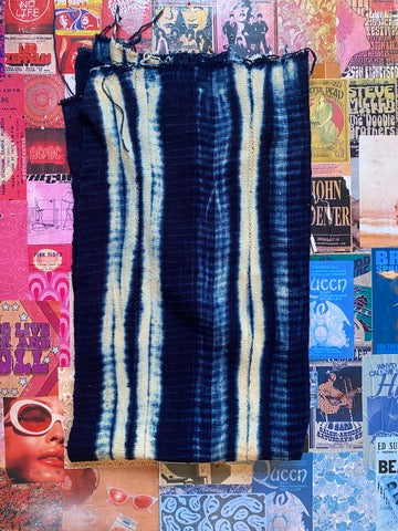Blue And White Tapestry Blanket
