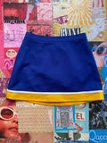 Blue And Gold Cheer Skirt