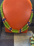 Green Beaded Necklace