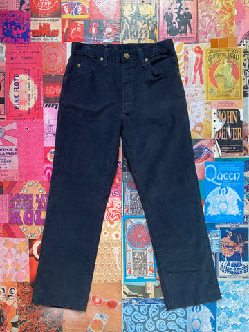 Dark Blue Lee Corduroy Jeans