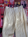 Ralph Lauren Linen Cream Pants