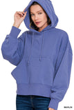 Oversized Fleece Kangaroo Pocket Hoodie