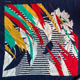 Patterned Silk Scarf