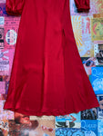 Vixen Red Tie Back Dress