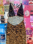 Animal Print Slip Dress