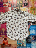 Cowboy Print Button-Down Shirt