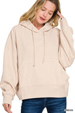 Oversized Fleece Kangaroo Pocket Hoodie