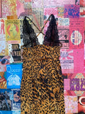 Animal Print Slip Dress