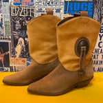 Two tone dingo S. 6 boot