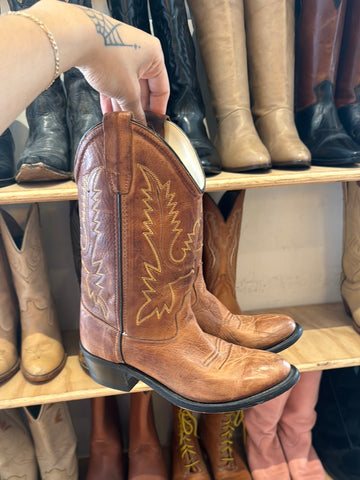 Brown Short Western Boots