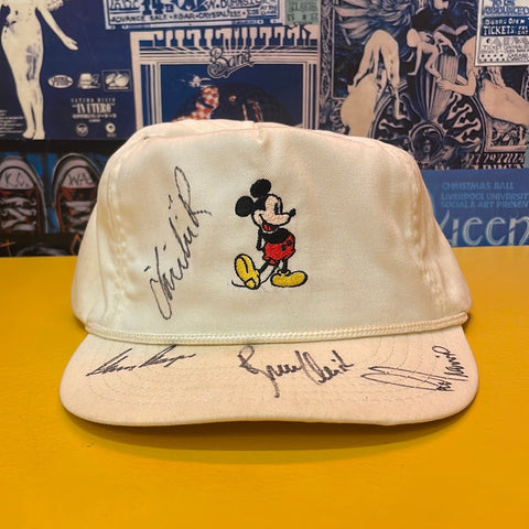 Signed Mickey Mouse Hat