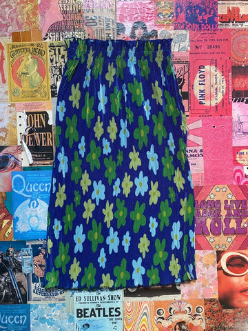 Accordian Pleat Flower Skirt