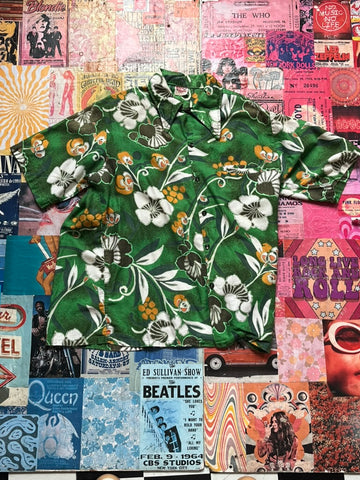 Green Hawaiian Shirt