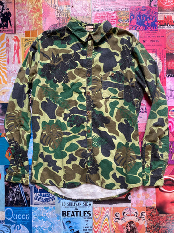 Jungle Camo Button Down
