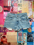 Wrangler Light Wash Denim Shorts