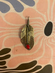 Silver Feather Pendant