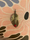 Silver Feather Pendant