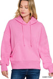 Oversized Fleece Kangaroo Pocket Hoodie