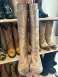 Taupe Frye Riding Boots