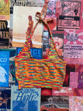 Rainbow Knit Halter Top