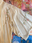 Floral Embroidered Robe