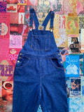 Bright Blue Denim Overalls