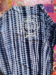 Mamie Ruth Blue Tie Dye Robe