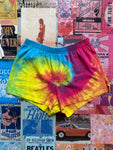 Rainbow Tie Dye Mini Short