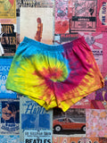 Rainbow Tie Dye Mini Short