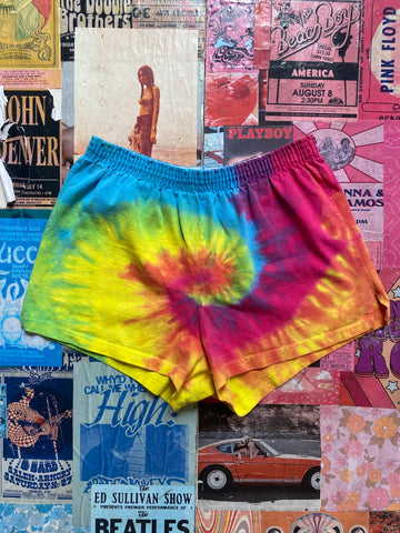 Rainbow Tie Dye Mini Short