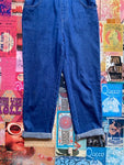 Bright Blue Denim Overalls