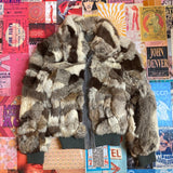 Dino Ricos Rabbit Fur Coat