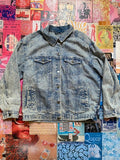USA Flag Denim Jacket