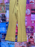 Yellow Knit Jumpsuit