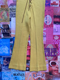 Yellow Knit Jumpsuit
