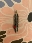 Silver Feather Pendant