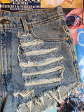Levis Distressed Shorts