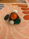 Tri-Stone Ring