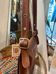 Coach Brown Leather Saddle Bag