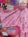Pink Silk Embroidered Kimono